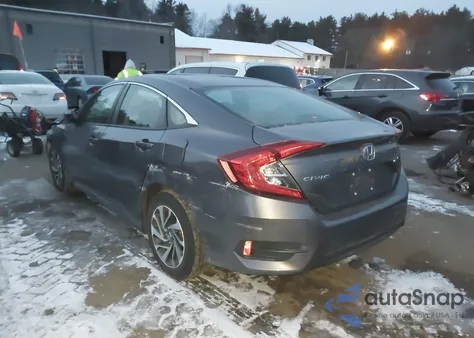 2016 Honda Civic Ex from USA, damaged, VIN 19XFC2F71GE204244